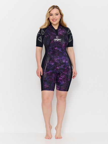 Гидрокостюм Sargan Nero 2.0 Shorty lady 2 мм GalaxyAPE-07/черный