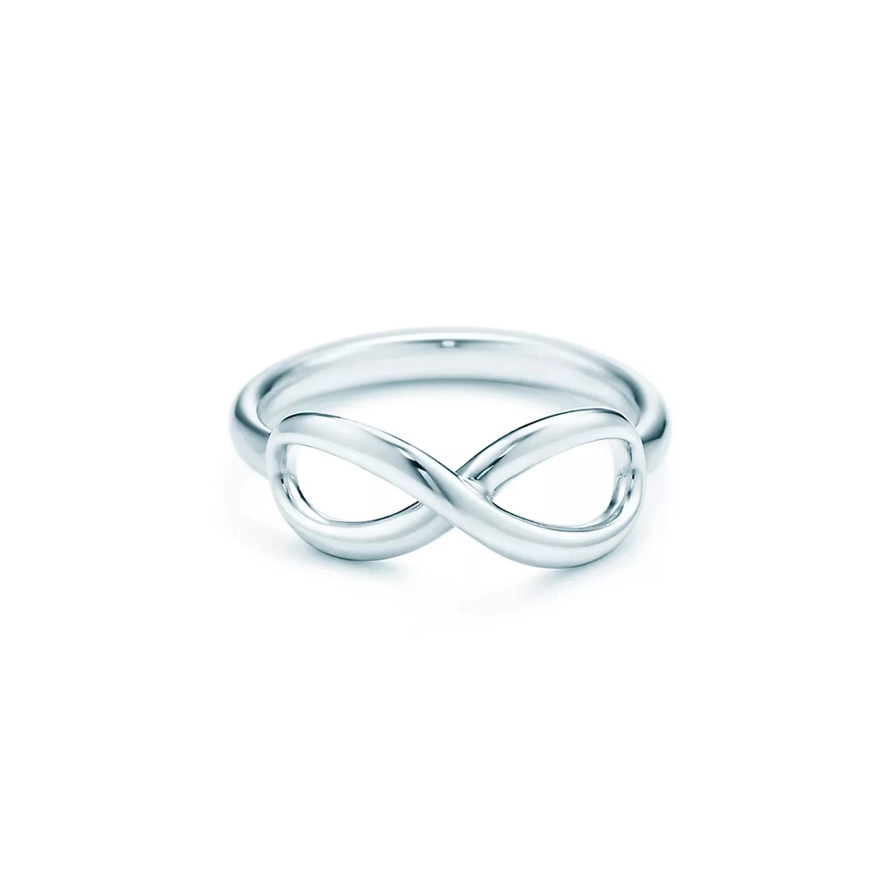 Кольцо из серебра 925, Tiffany, infinity. 💠💙В наличии