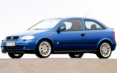 Автоковрики для Opel Astra G , Купэ/Хэтчбэк (1998-2004)