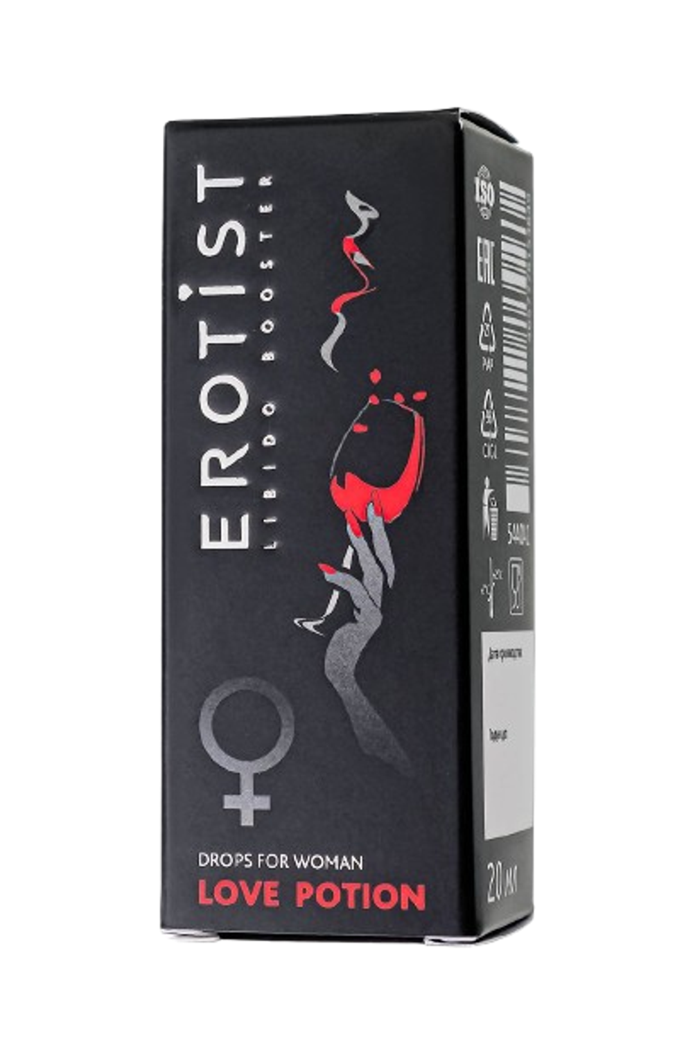 Erotist LOVE POTION – возбудитель капли для женщин (антистресс)