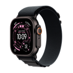Apple Watch Ultra 3 GPS + Cellular 49mm Black Titanium Case with Black Alpine Loop - Small,Model A3281