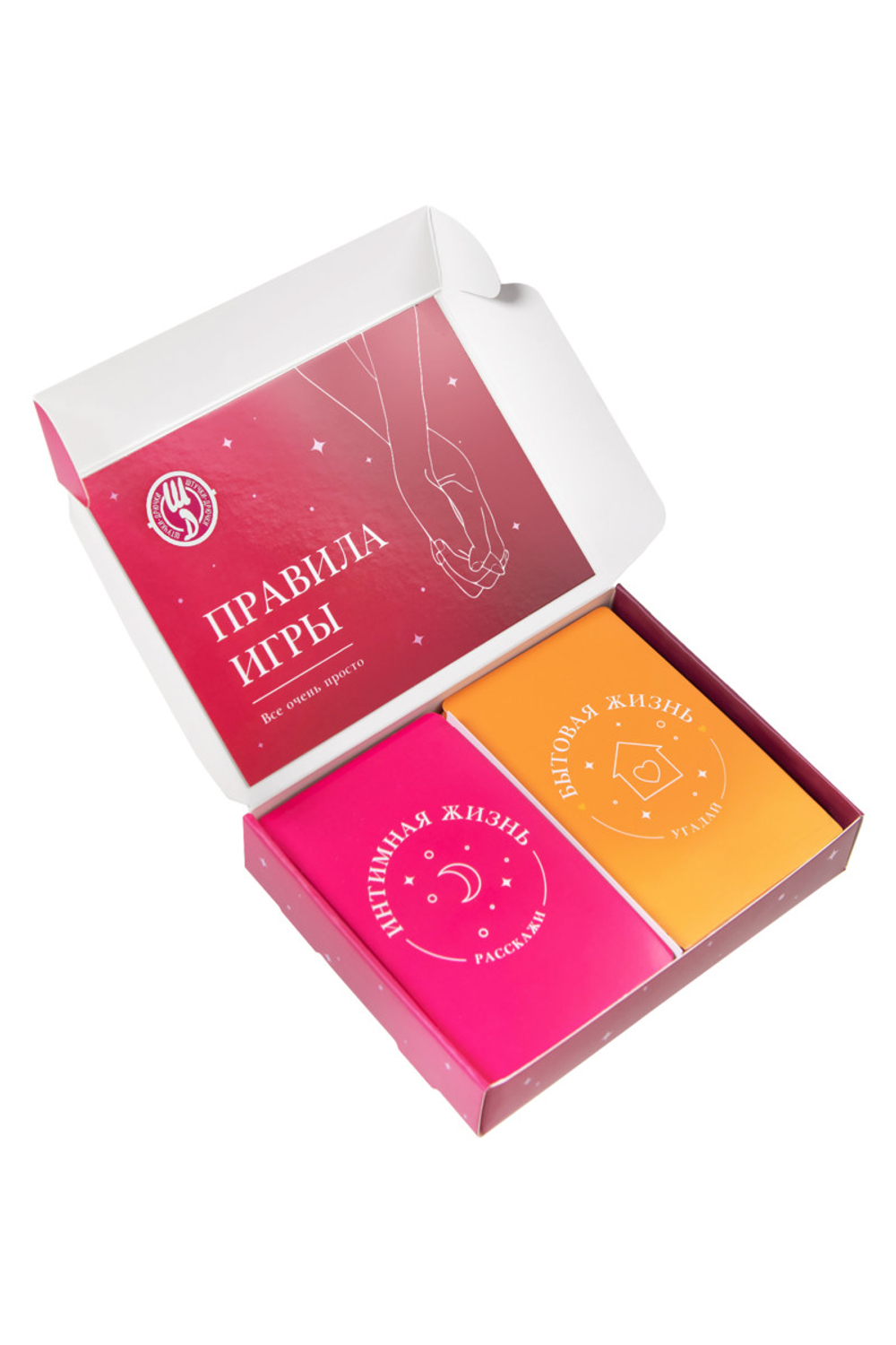 КАРТОЧНАЯ ИГРА ДЛЯ ПАР "БЛИЗКИЕ ЛЮДИ", 120КАРТ