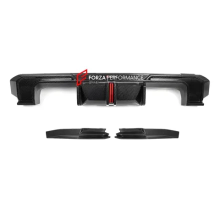 Карбоновый диффузор заднего бампера со стоп-сигналом для BMW M3 G80/G81 2020+ / M4 G82/G83 2021+ БМВ