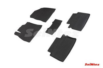 Резиновые коврики в салон Kia Ceed III (2018-наст. время) "Высокий борт"