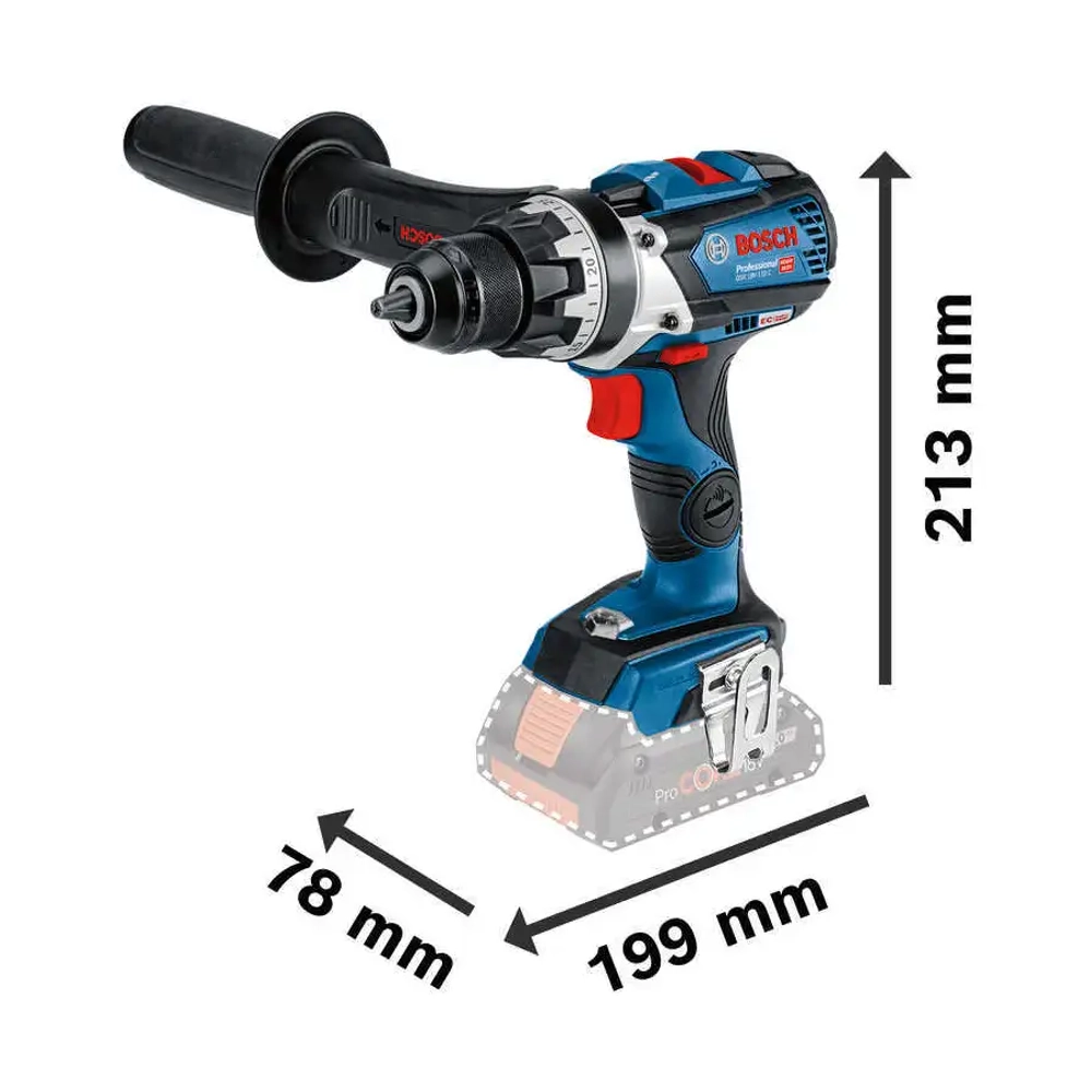 Аккумуляторная дрель-шуруповёрт GSR 18V-110 C Professional BOSCH 06019G0109