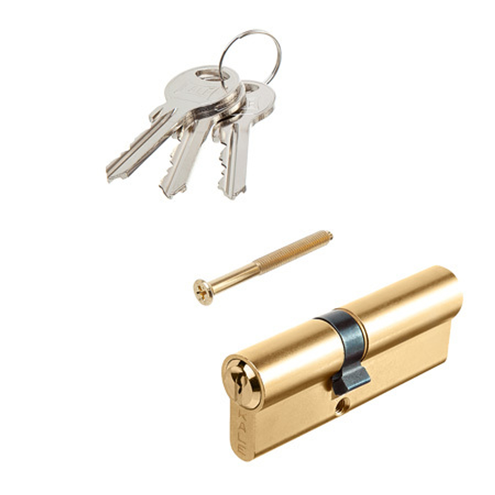 ЦИЛИНДР.МЕХАНИЗМ KALE KILIT 164GN-80(30+10+40)-BP-3KEY-STB 164GN000020