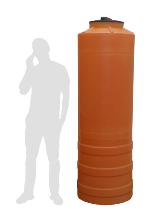 Бочка узкая Экогрупп ДВ 450 л. (455 л.) вертикальный (600x600x1870см;синий) - арт.561043