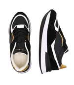 Кожаные кроссовки Tommy Hilfiger - черный(FW0FW07816)