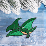 Наклейка на стекло «Полёт дракона» 15*20 см