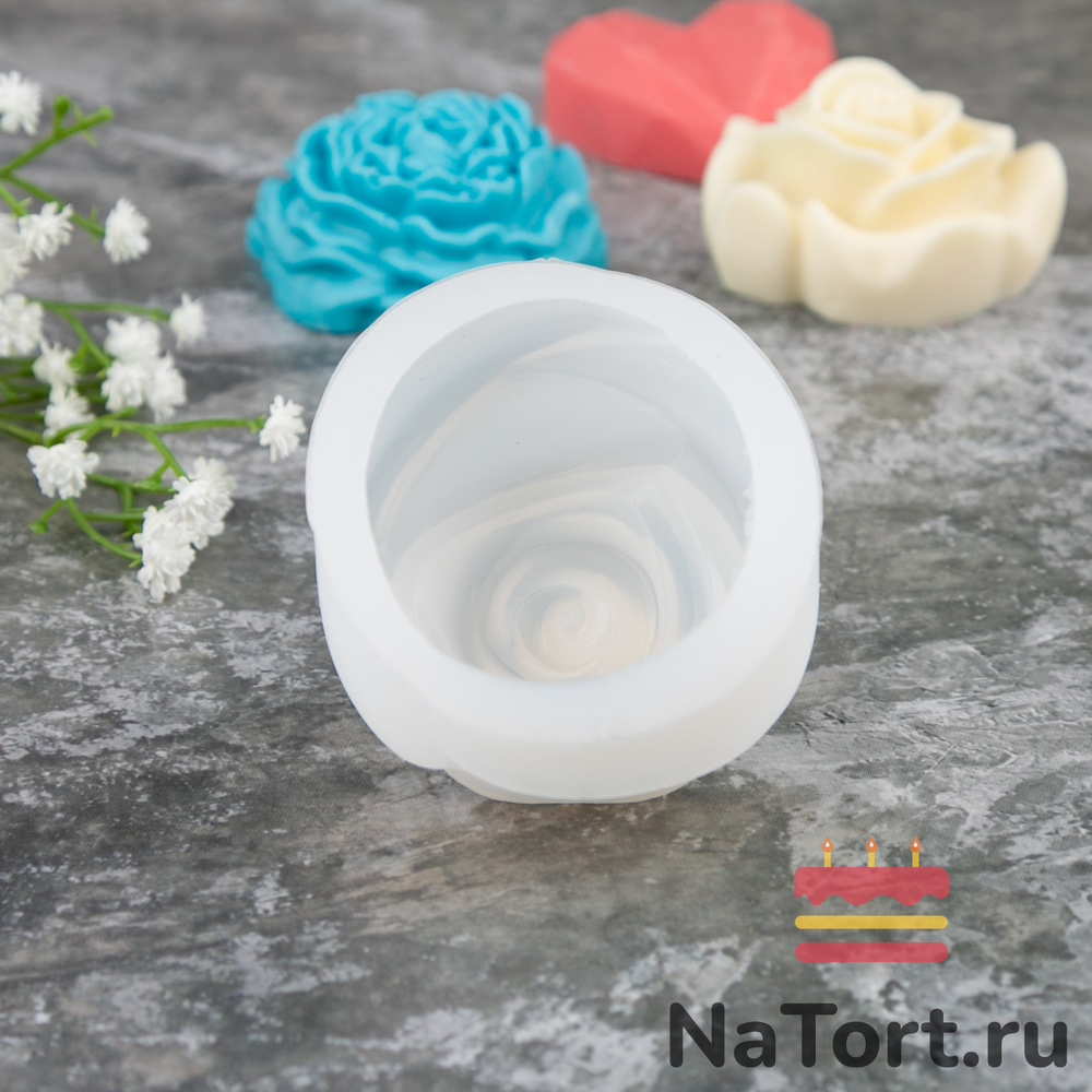 Силиконовый молд 3D «Цветок #3»