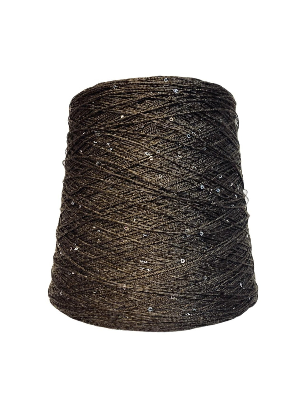 Пряжа на бобине (Италия) 90% лен 8% шелк 2% п/а 100г - 320м 410г