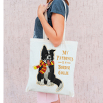 Тканевая сумка "Колли - волшебник"