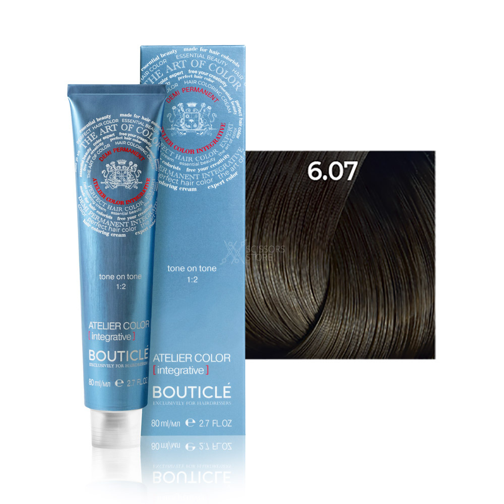 Полуперманентный краситель для тонирования волос Bouticle Atelier Color Intergative