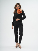 Брошь цветок ПИОН