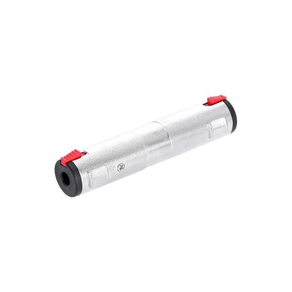 Adam Hall K4AJF3JF3 - адаптер TRS (jack) mono 6.3 mm (F) - TRS (jack) mono 6.3 mm (F), металлический