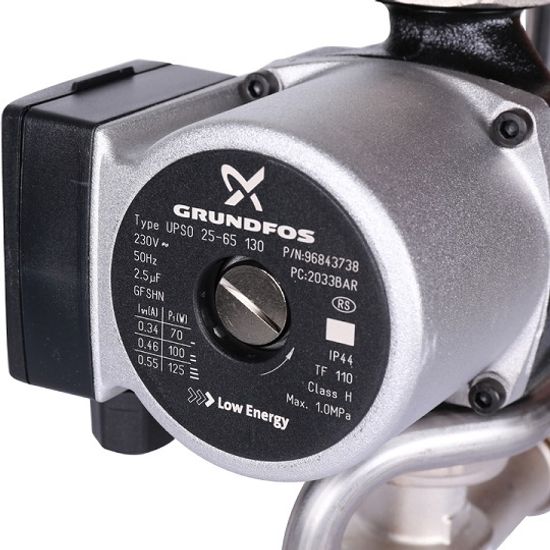 Насосно-смесительный узел Stout SDG-0120-007001 с насосом Grundfos UPSO 25-65 и терм.клапаном 30-60°