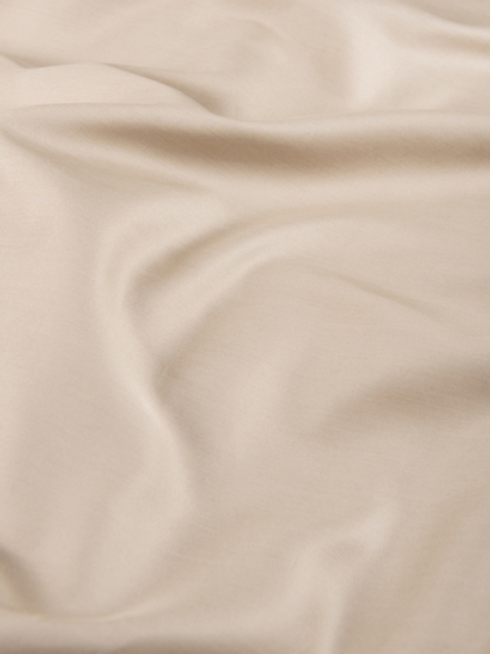 MOON Комплект постельного белья, сатин темно-бежевый