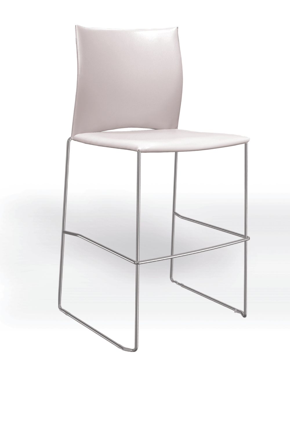 Web стул на полозьях кухонный/барный