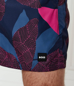 Шорты для плавания Piranha BOSS BLACK - фуксия(50508844)