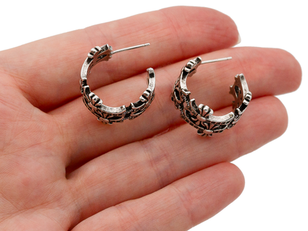 Серьги-Кольца "Chrome Hearts", 17,5мм