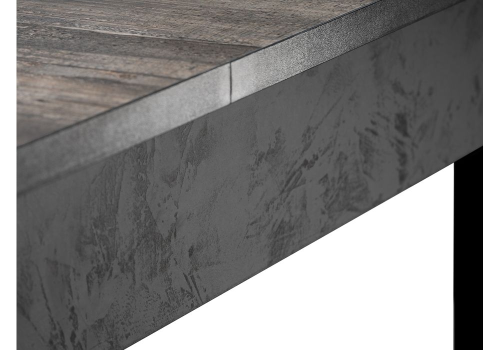 Стол Мингли кантри 2047 100х60х74 / черный