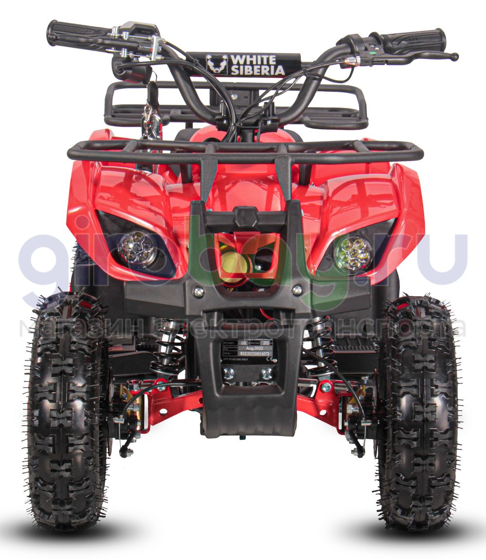 Детский электроквадроцикл WHITE SIBERIA SNEG MINI 1000W - Красный фото 5 Детский электроквадроцикл WHITE SIBERIA SNEG MINI 1000W - Красный фото 5 фото №10