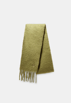 STRADIVARIUS Базовый шарф, оливково-зеленый