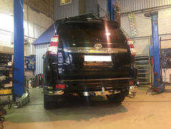 Фаркоп Балтекс для Toyota Land Cruiser Prado 120 2003-2009(паспорт и сертификат в комплекте)(без электрики)арт.Y13aN
