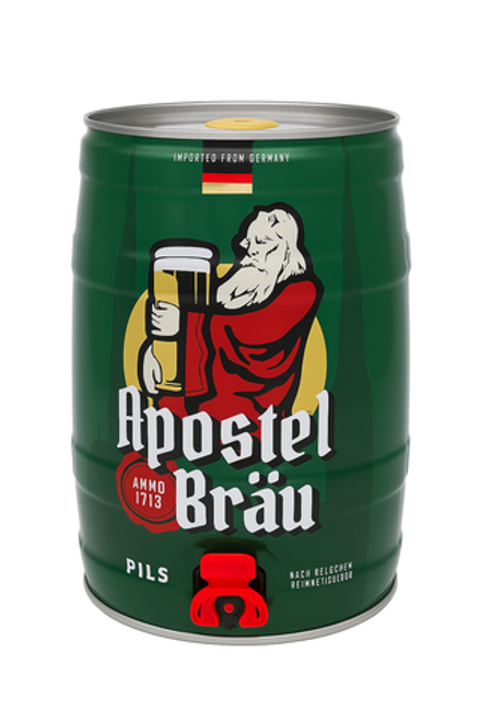 Пиво Апостал Брау Пилс/ Apostel Brau Pils 5л