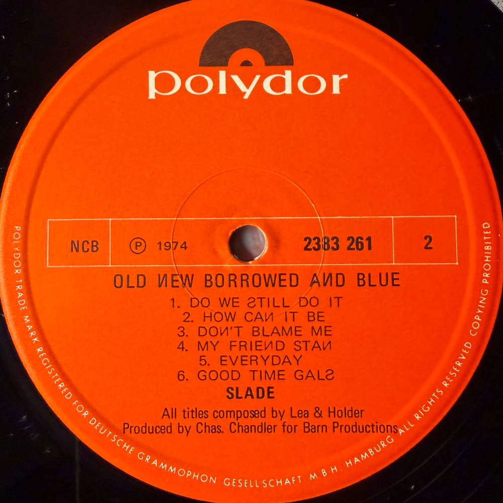 Slade - Old New Borrowed And Blue (Скандинавия 1974г.)