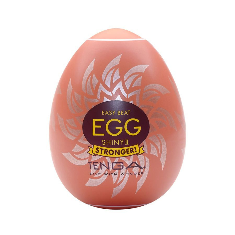 Мастурбатор-яйцо Tenga Egg Shiny II (Цвет: оранжевый)