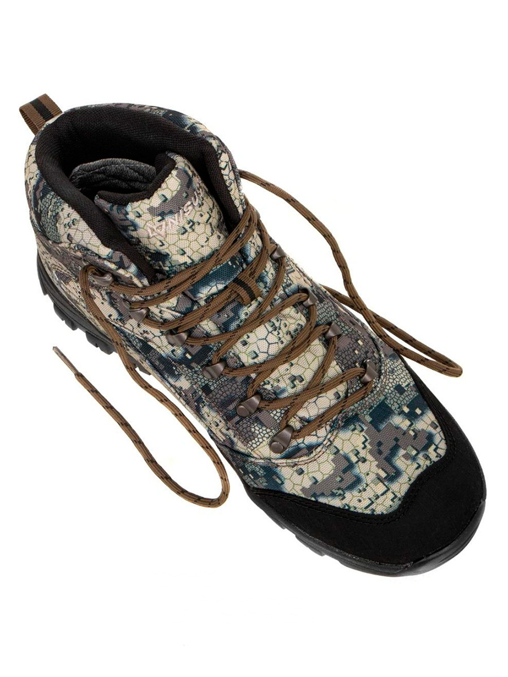 Ботинки мужские утепленные Nisus Matrix, мембрана Fortex, insulation 400г, цвет серый спектр, размер 45