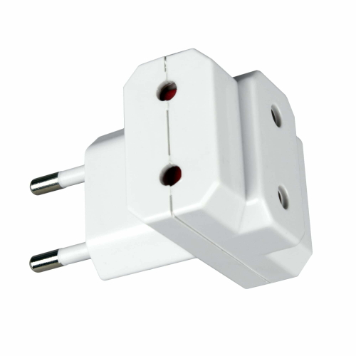 S-ES3-10T Разветвитель сетевой Uniel, количество розеток – 3, Максимальный ток - 10А, Максимальная мощность нагрузки – 2200Ватт, без заземления, упако