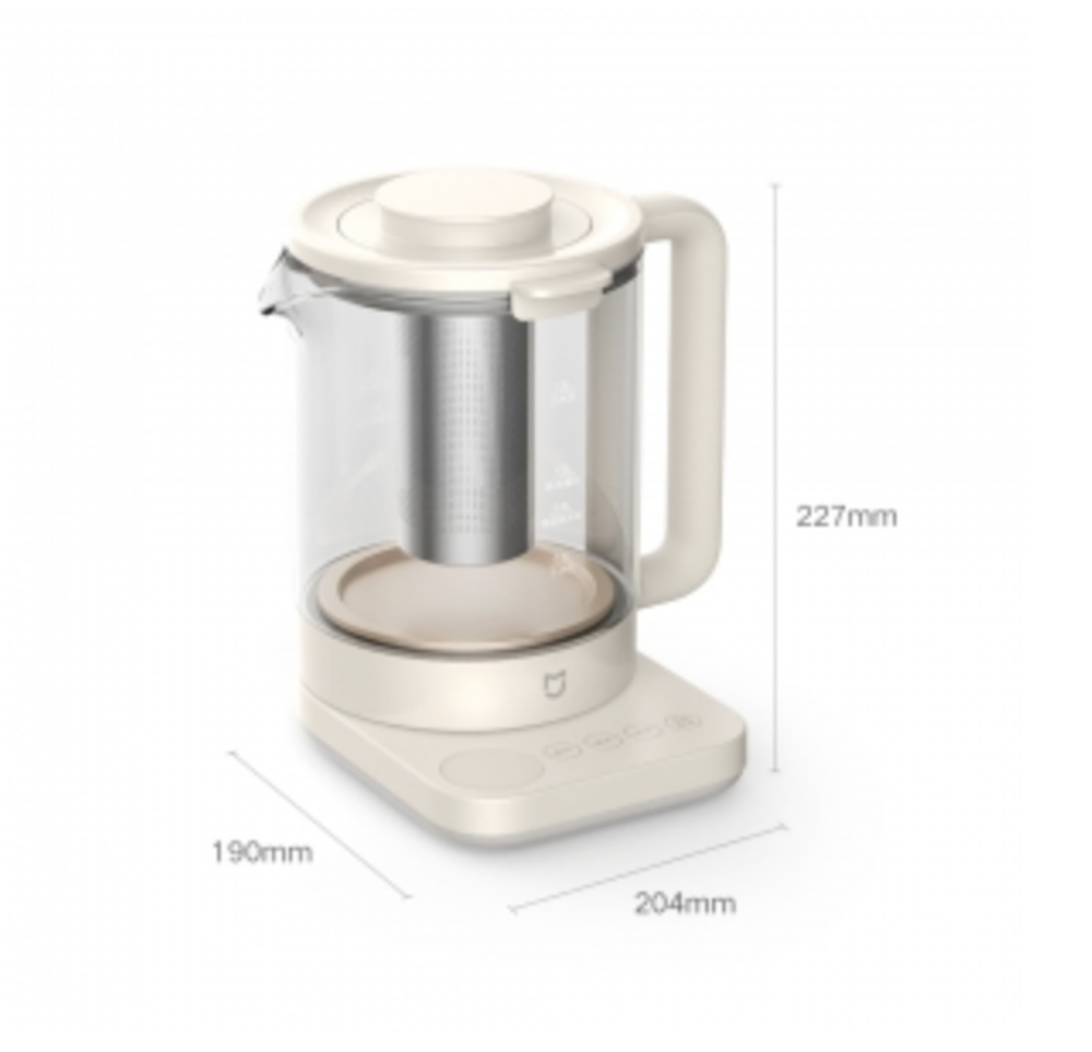 Чайник заварник Xiaomi Mijia Multifunctional Health Pot S2 (MJDGNYSH02DEM) 1.5л, бежевый
