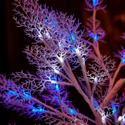 ULD-T3550-054-SWA WHITE-BLUE IP20 FROST Дерево светодиодное Морозко. 50 см. 54 светодиода. Синий и белый свет. Провод белый. TM Uniel.