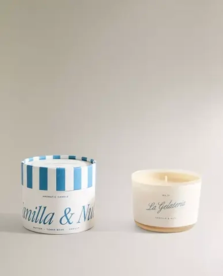 ZARA HOME АРОМАТИЧЕСКАЯ СВЕЧА VANILLA & NUT (150 Г)