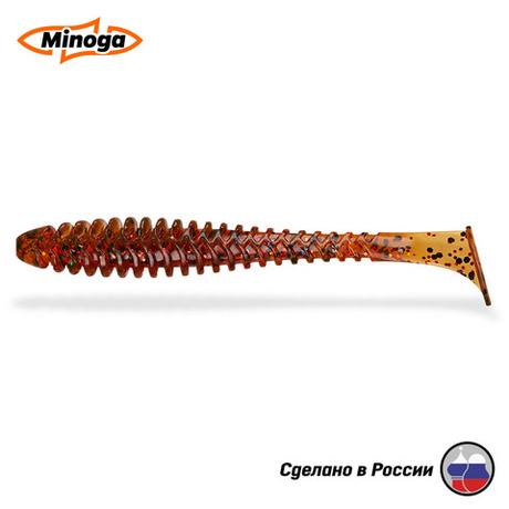Силиконовая приманка "Minoga" ACTION FAT  6,1"(3шт) 155мм, 17,74 гр, цвет 003