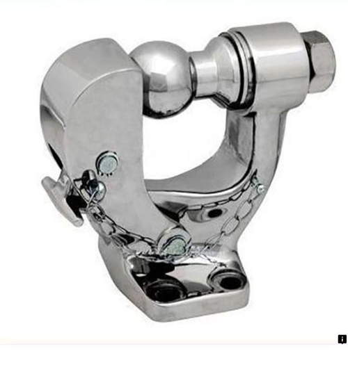 Универсальный фаркоп (ТСУ) крюк + шар, серебристый / (Вес: 6,3 В18*Ш18*Д9).