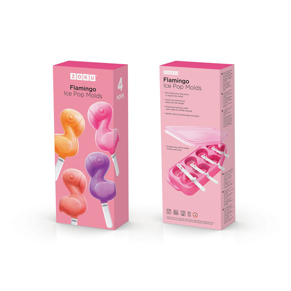 Набор для приготовления мороженого flamingo