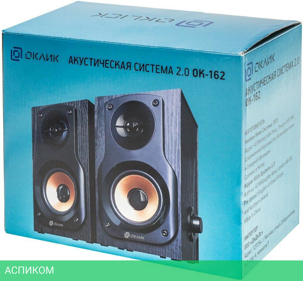 Акустика Oklick OK-162 черный