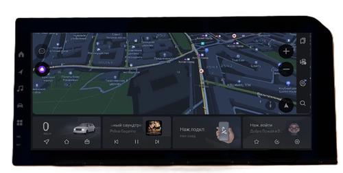 Магнитола для Toyota Land Cruiser Prado 250 2023+ - Kuberg ZH-T1226 на Android 12, Быстрая, 4G SIM-слот, CarPlay