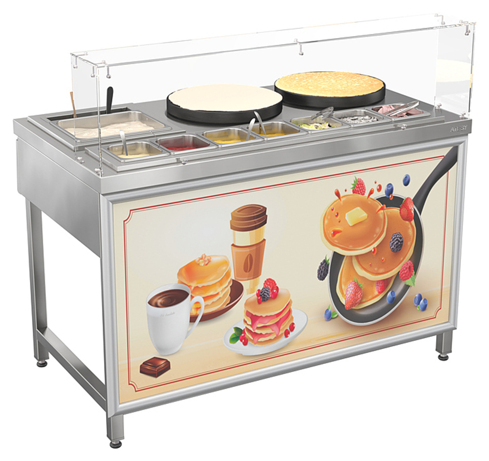 Блинная станция ATESY Лакомка БС-2.400-1350.750-02