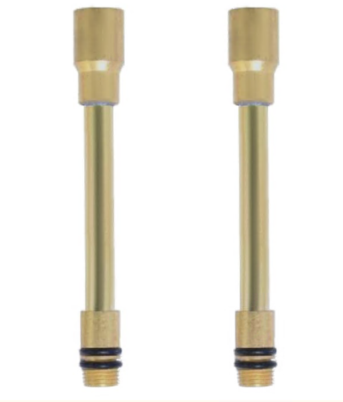 Насадка удлинитель 13-17см латунь,  DK-429