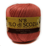 Пряжа Filo Di Scozia №8 50г, 340м, 100%мерсеризованный хлопок (цена за 1 шт)