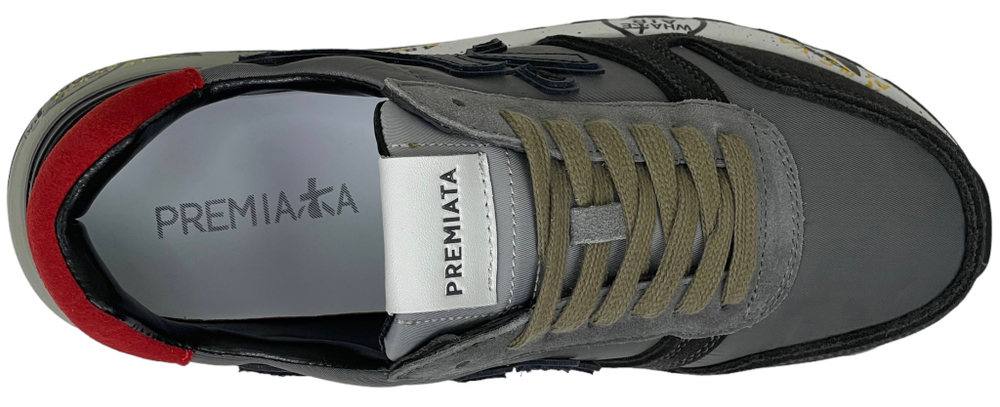 Premiata Mick 5355 Серые с черным