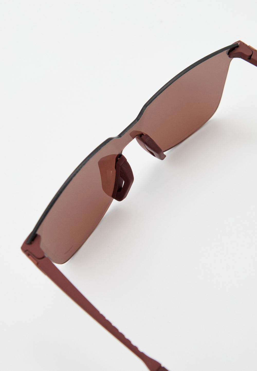 Спортивные очки 100% LEGERE SQUARE - Soft Tact Crimson - HiPER Silver Mirror Lens