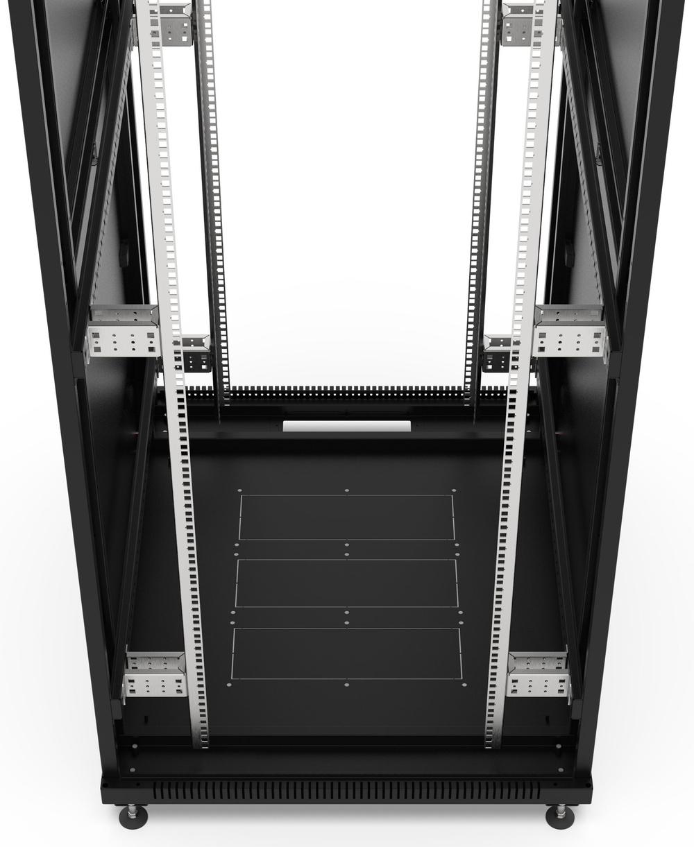 Шкаф напольный 19", 42U Filum FL-NT-42810PP2M-BK