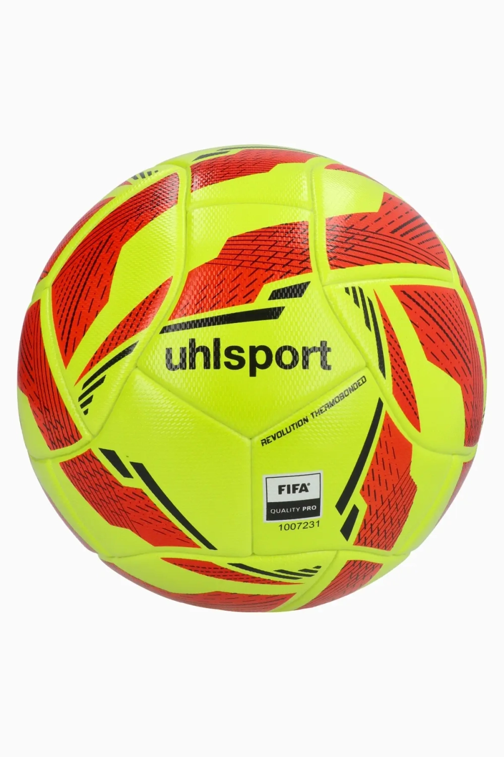 Футбольный мяч Uhlsport Revolution Thermobonded размер 5 - желтый