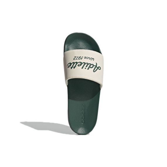 Adidas Adilette Slide 'White Collegiate Green'