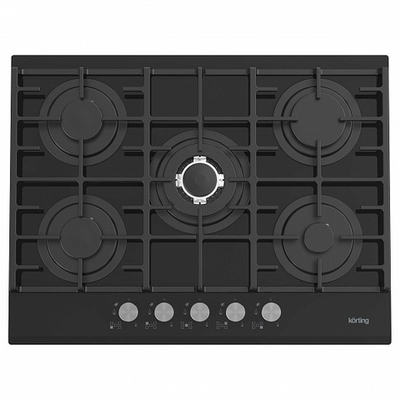 Газовая стеклянная варочная панель Korting HGG 7835 CTN